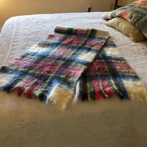 Scottish Dress Stewart Tartan (Plaid) Stole (Shawl, Wrap): Never Worn